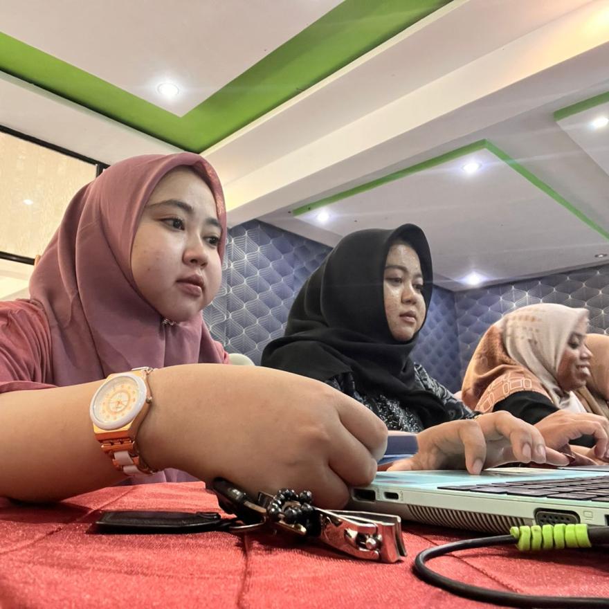 BKAD Kecamatan Sabbangparu Gelar Pelatihan Website Desa untuk Perangkat Desa